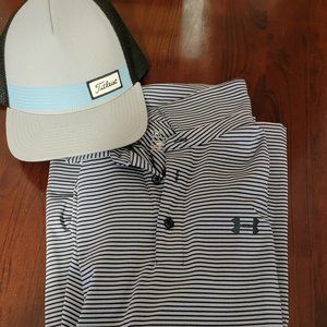 Under Armour Golf Polo W/Titleist Hat